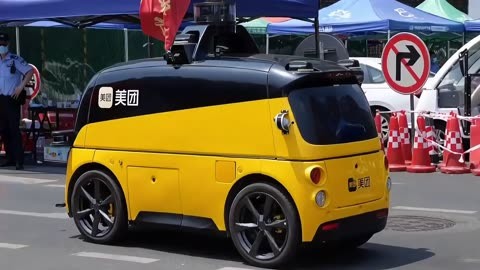 美团自动送货车(图1)